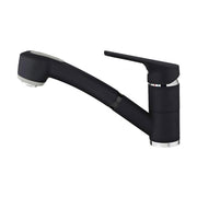 TEKA matt fekete színű, kétfunkciós, kihúzható, konyhai álló csaptelep.