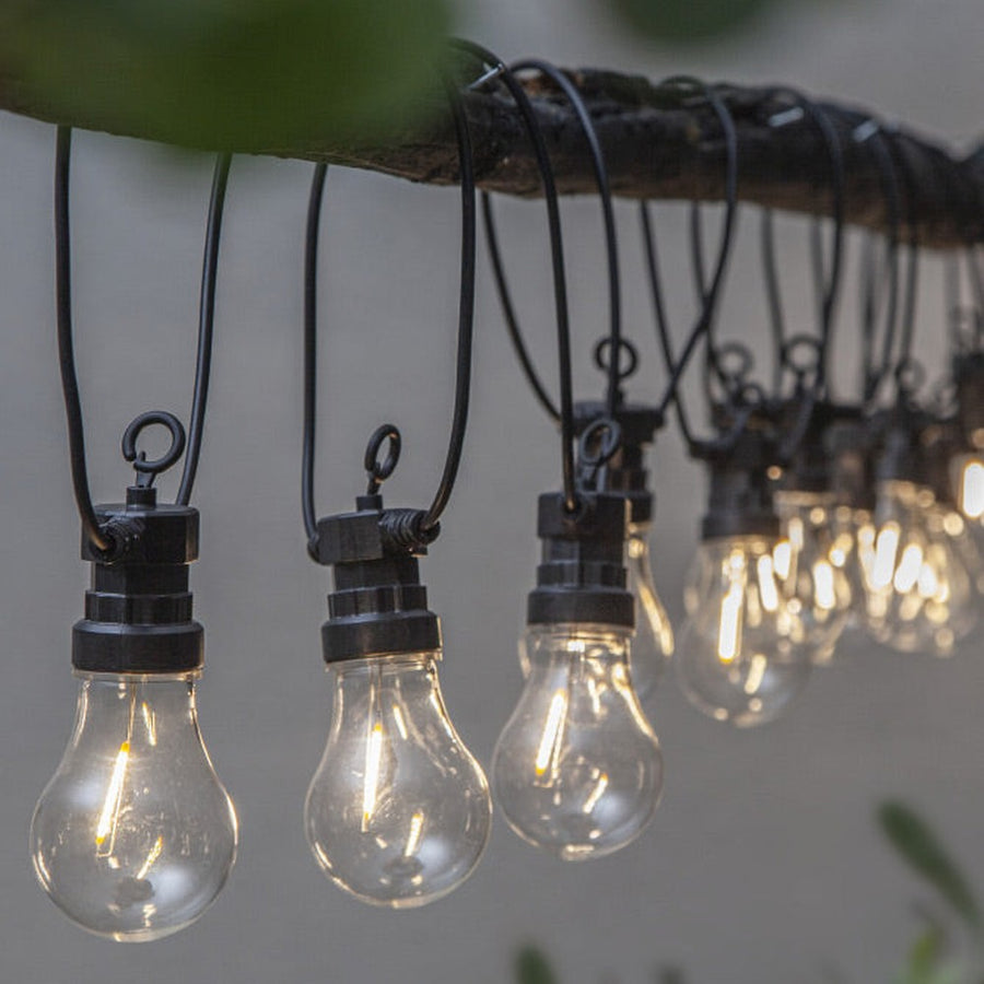 20 darab led izzós dekorációs fényfüzér.