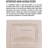 Kétrétegű antik hatású festés felületkezelés ismertető.