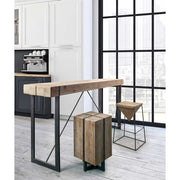 Kortárs konyhában kialakított reggelizősarok a Garrett kollekció bútoraiból.