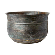 ANTIQUITÉ 3 db-os óriás vaskaspó szett Ø 36/41/47 cm