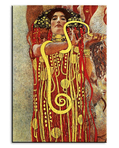 VÁSZONPRINT KLIMT- HYGIEIA 90 CM