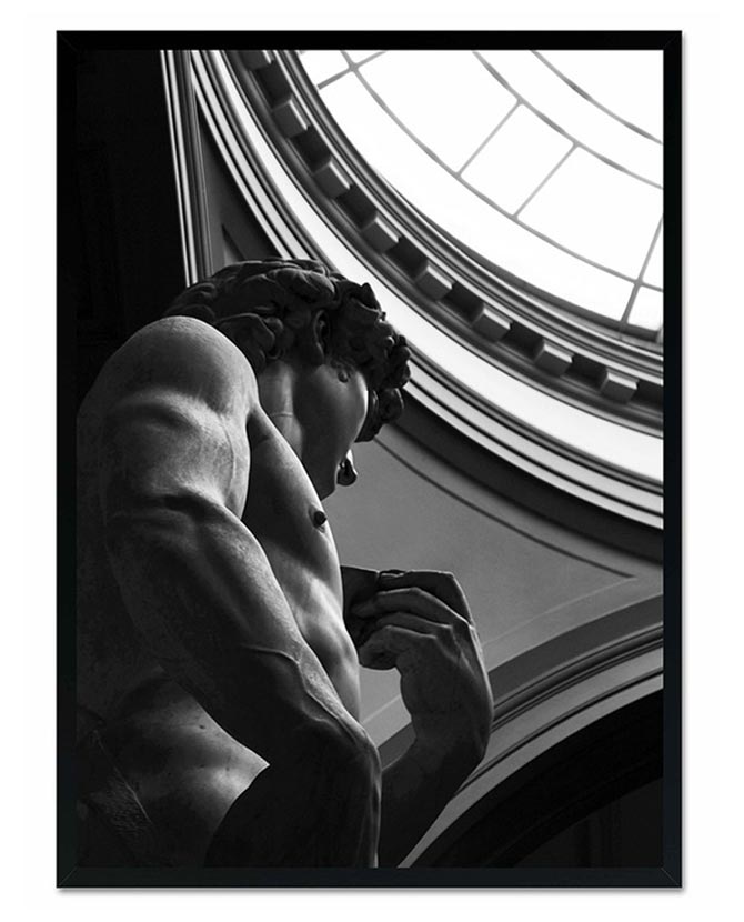 Fotóprint- Michelangelo Dávid 73 cm "Antik"