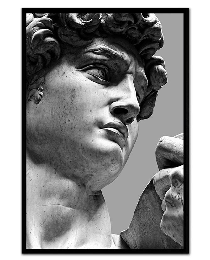 Fotóprint - Michelangelo Dávid 93 cm "ANTIK"
