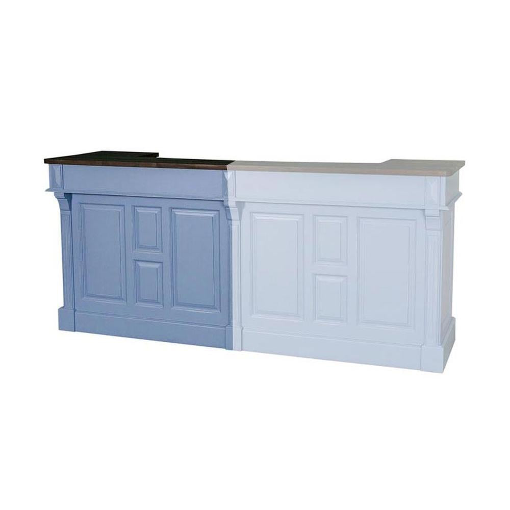 Fenyőfa bárpult, bal oldali 120 cm "Maison"