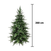 Prémium kategóriás, valósághű, 260 cm magas műfenyő mérettel ellátott képe