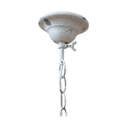 A csillárhoz mennyezeti díszfoglalat is tartozik.