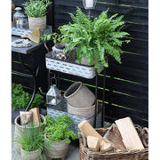 FACTORY fém görgős virágállvány 75 cm