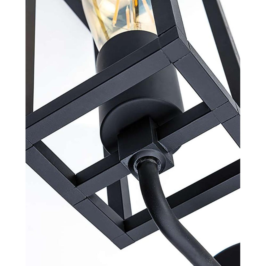 Industrial stílusú, rézből készült, antikolt sárgaréz színű falilámpa. Alulnézet.