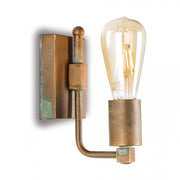 Industrial stílusú, rézből készült falikar.