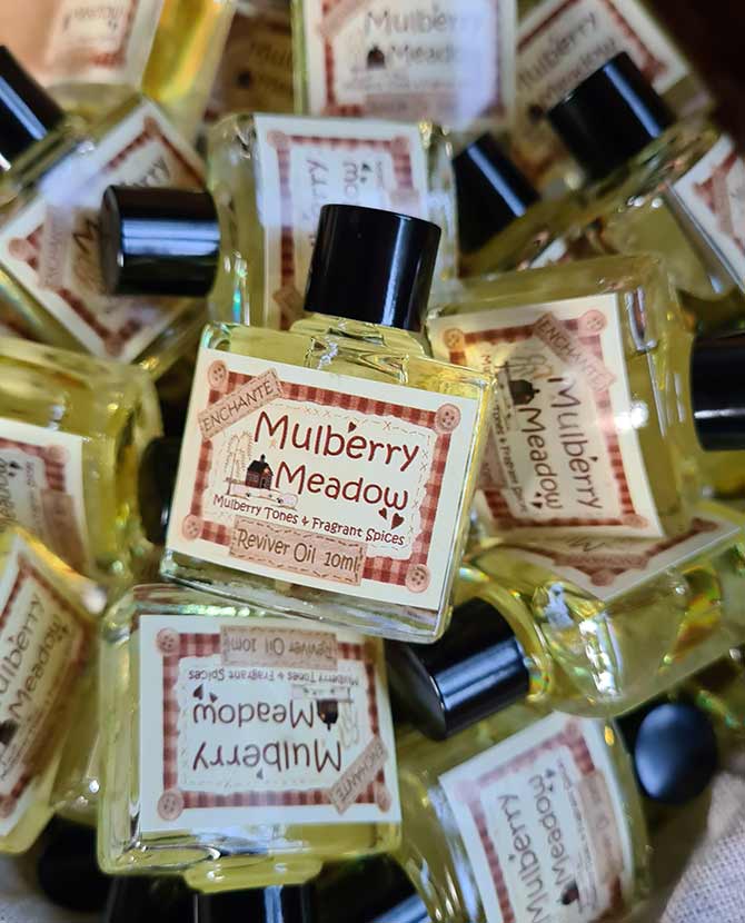 Mulberry Meadow faeper illatú illóolaj.