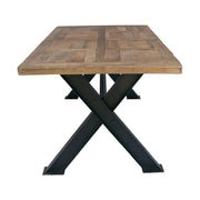 LOFT fenyőfa étkezőasztal 200 cm