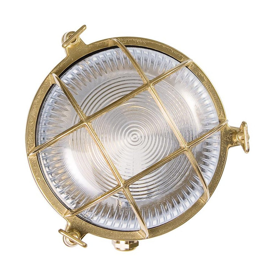 TORTUGA vintage réz fali lámpa Ø 17,5 cm E27