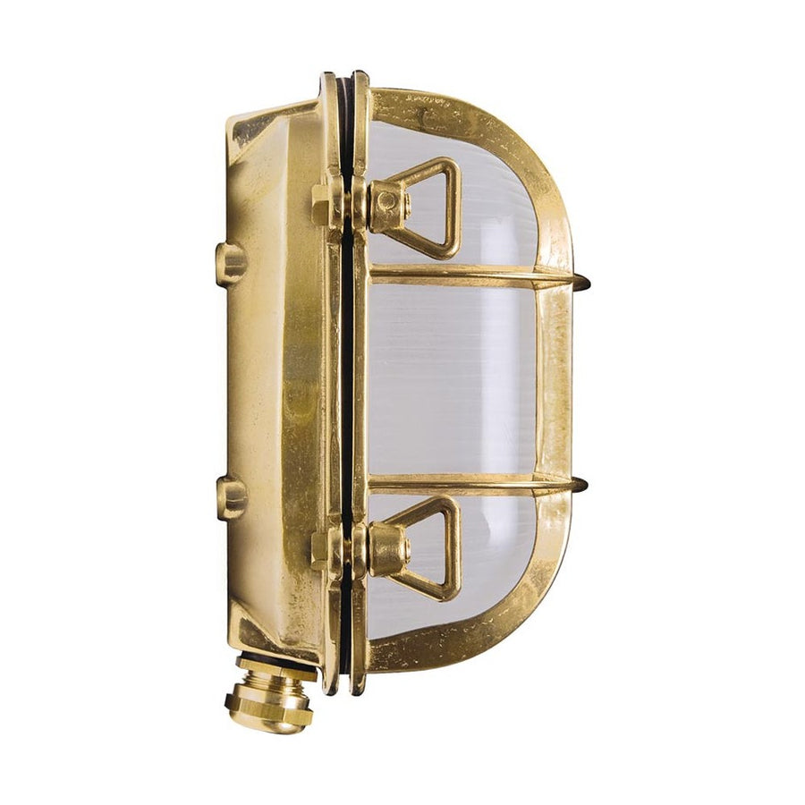 TORTUGA vintage réz fali lámpa 17 cm E27