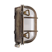 TORTUGA vintage réz fali lámpa 17 cm E27