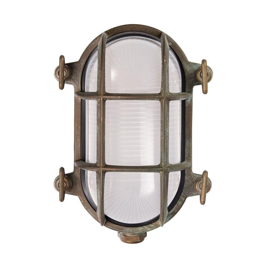 TORTUGA vintage réz fali lámpa 17 cm E27