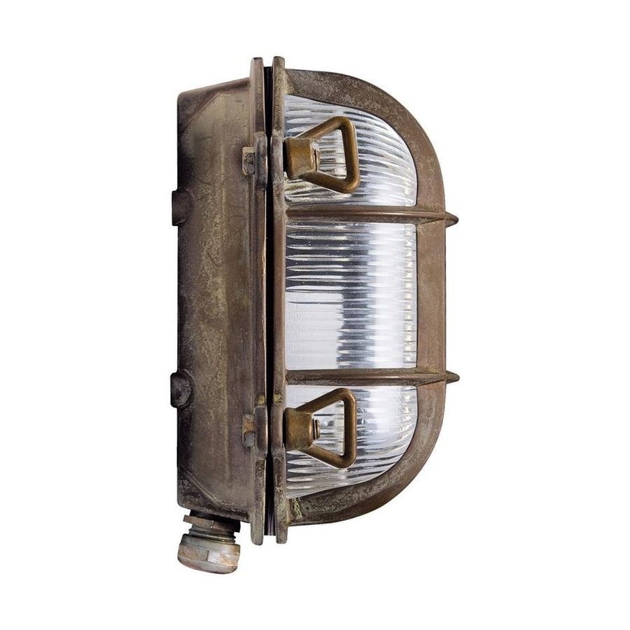 TORTUGA vintage réz fali lámpa 17 cm E27