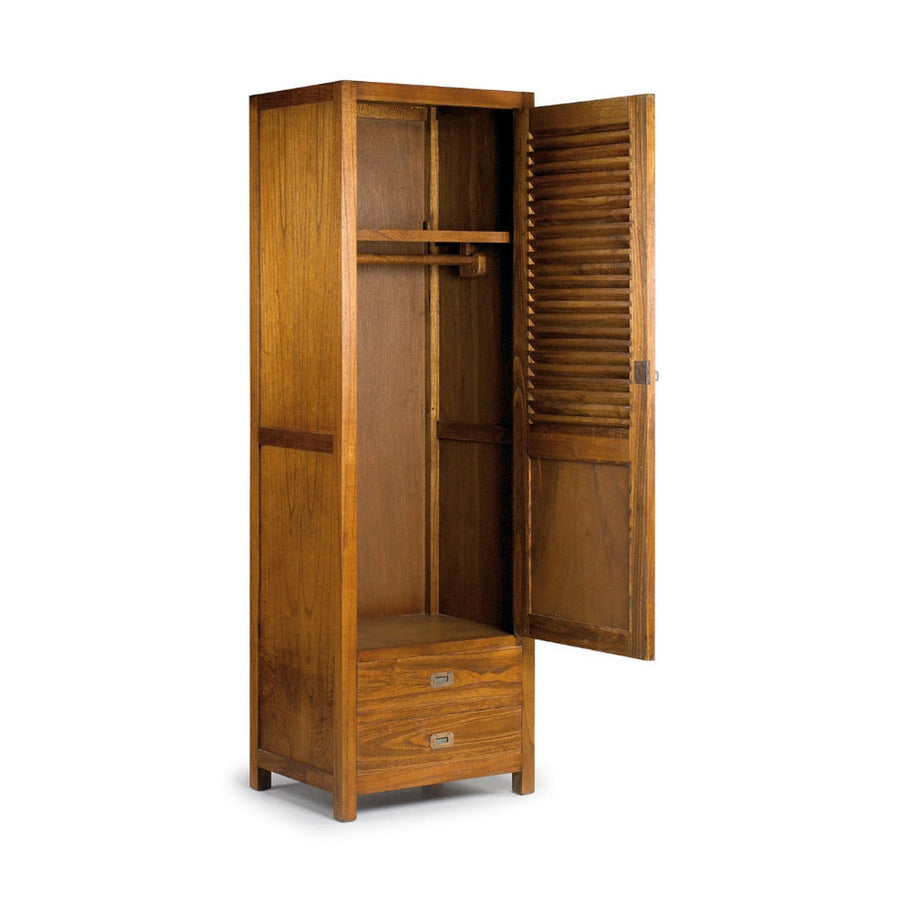 Loft stílusú, mindifából készült többfunkciós gardróbszekrény.