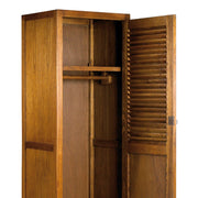 Loft stílusú, mindifából készült többfunkciós gardróbszekrény.