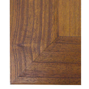 Keleti stílusú, mindifából készült, kézműves tömörfa dohányzóasztal