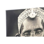 ETHNIC vászonprint - Temps kenyai nő potréja 70 cm