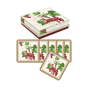 JARDIN D' HIVER 6 db-os poháralátét szett