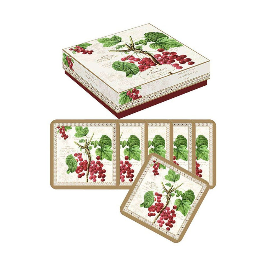 JARDIN D' HIVER 6 db-os poháralátét szett