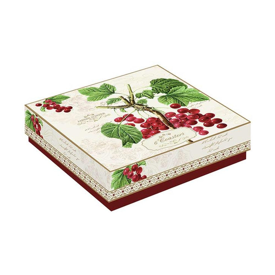 JARDIN D' HIVER 6 db-os poháralátét szett