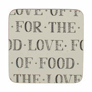 STIR IT UP 6 db-os parafa poháralátét szett 10,5 cm