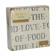 STIR IT UP 6 db-os parafa poháralátét szett 10,5 cm