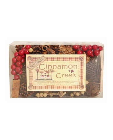 "Cinnamon Creek" fahéj illatú, prémium minőségű, lakásillatosító kicsi potpourri.