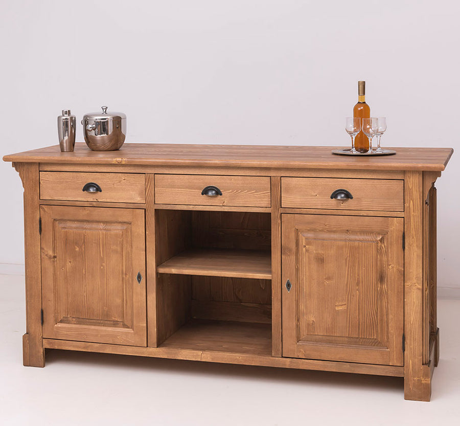 MAISON fenyőfa pult 191 cm