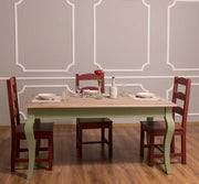 MAISON fenyőfa étkezőasztal 160 cm