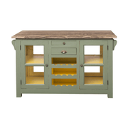 MAISON fenyőfa konyhasziget 150 cm