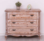 MAISON shabby chic fenyőfa komód 110 cm