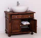 MAISON fenyőfa mosdószekrény 74 cm