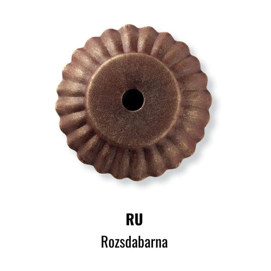 Rozsdabarna fém színminta.