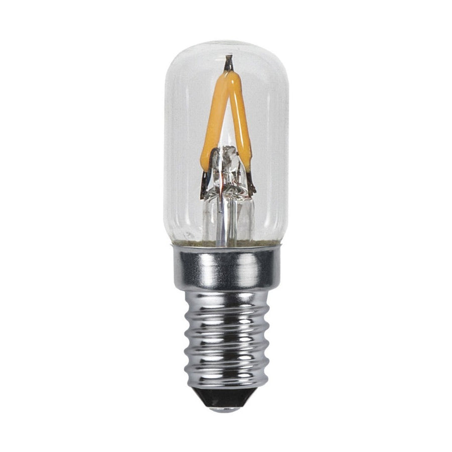 Soft Glow dekorációs izzó. Meleg fehér fényű LED dekorációs izzó áttetsző üveggel.