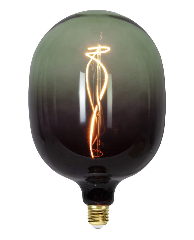 Nagyméretű dimmelhető LED dekor vintage izzó E27 C150 "Colourmix"