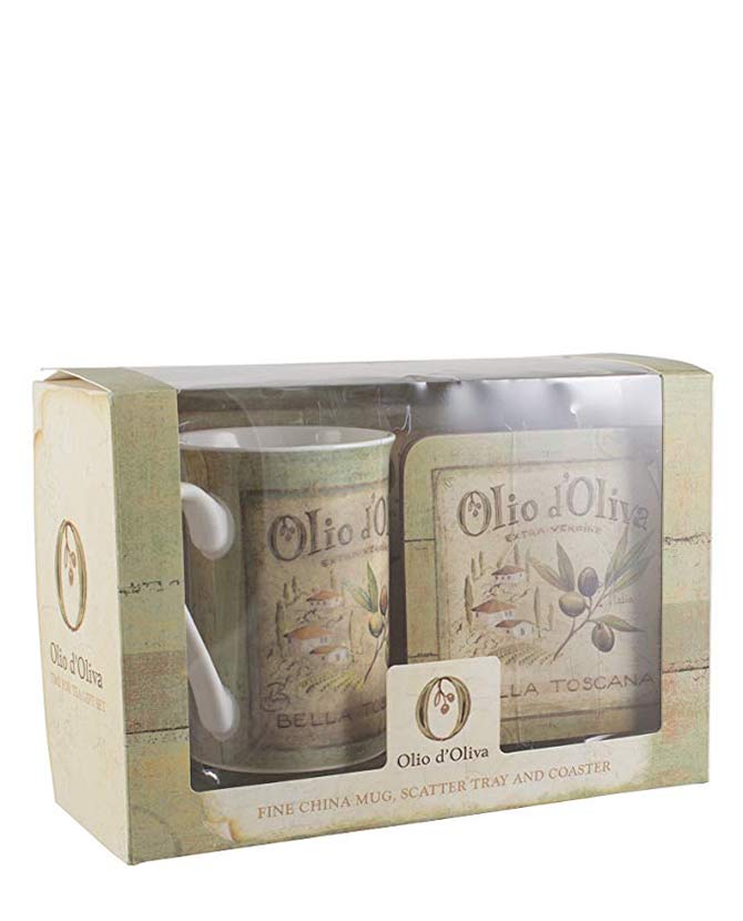 Time for Tea bögrés ajándékszett "Olio d' Oliva"