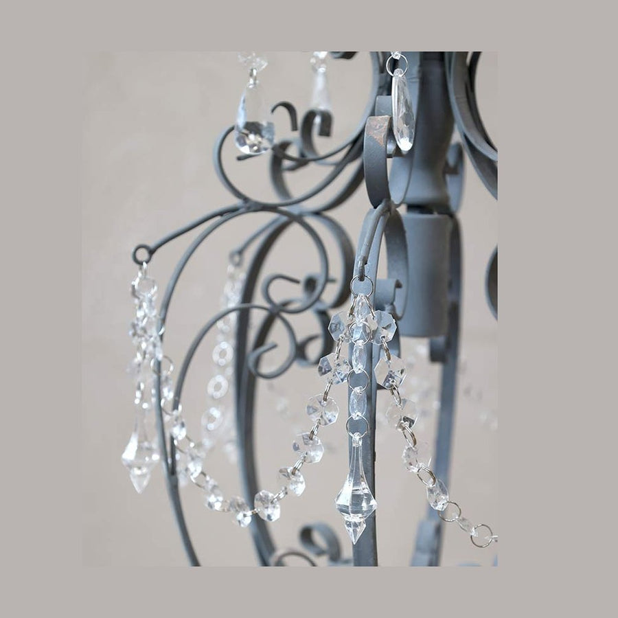 Vintage stílusú vidéki rusztikus hangulatú antikolt, patinás felületű fém kézműves függeszték lámpa csillár