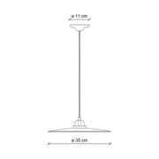 Vidéki stílusú, fekete színű mázas fémből és fehér színű mázas kerámiából készült, textilburkolatú vezetékkel kialakított, kézműves függeszték lámpa.