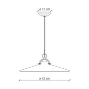 Vidéki stílusú, mázas fémből és mázas kerámiából készült, textilburkolatú vezetékkel kialakított, kézműves függeszték lámpa.