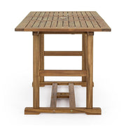 NOEMI bővíthető akácfa kerti asztal 120-160 cm