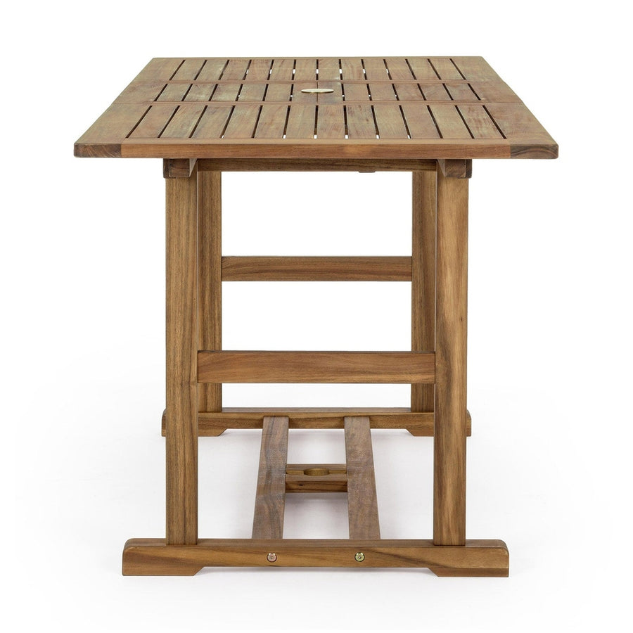 NOEMI bővíthető akácfa kerti asztal 120-160 cm