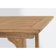 NOEMI bővíthető akácfa kerti asztal 120-160 cm