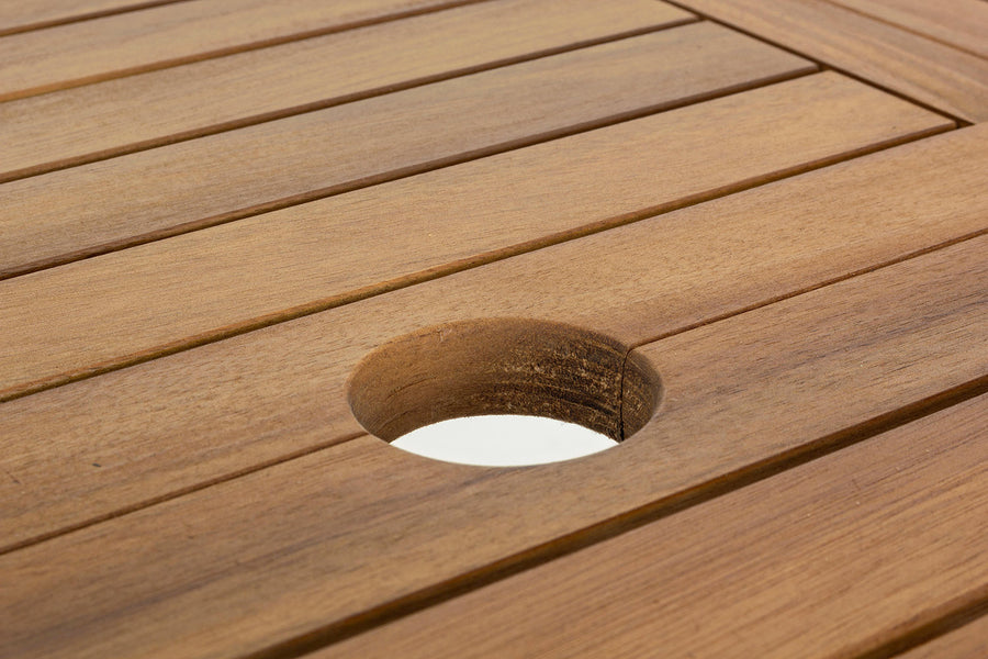 NOEMI bővíthető akácfa kerti asztal 120-160 cm