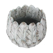 Madártoll mintázatú kaspó