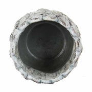 Madártoll mintázatú kaspó