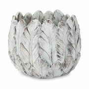 Madártoll mintázatú kaspó